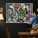 Abstract Graffiti Collage Street Art Wall Art Canvas Print by MyGreatCanvas | Canvas Wall Art Prints | Photo Prints & Wall Decor