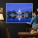 Washington White House Skyline Wall Art Canvas Print – by MyGreatCanvas | Canvas Wall Art Prints | Photo Prints & Wall Decor
