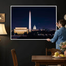 Washington White House Skyline Wall Art Canvas Print – by MyGreatCanvas | Canvas Wall Art Prints | Photo Prints & Wall Decor