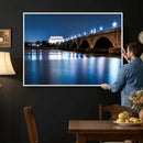 Washington DC Wall Art Canvas Print – Lincoln Memorial Night by MyGreatCanvas | Canvas Wall Art Prints | Photo Prints & Wall Decor