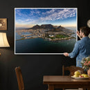Cape Town Wall Art Canvas Print – Table Mountain Coastal by MyGreatCanvas | Canvas Wall Art Prints | Photo Prints & Wall Decor
