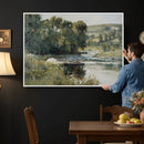 Streamside by Edward Mitchell Bannister Wall Art Canvas by MyGreatCanvas | Canvas Wall Art Prints | Photo Prints & Wall Decor
