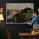 Jacek Malczewski - Landscape at the Vistula Wall Art Canvas by MyGreatCanvas | Canvas Wall Art Prints | Photo Prints & Wall Decor