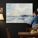 Abstract Coastal Landscape Wall Art Canvas Print – Soft Blue by MyGreatCanvas | Canvas Wall Art Prints | Photo Prints & Wall Decor