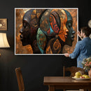 Abstract Afro American Women Wall Art Canvas Print by MyGreatCanvas | Canvas Wall Art Prints | Photo Prints & Wall Decor