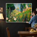 Gustav Klimt Boho Mountain Landscape Large Wall Art, by MyGreatCanvas | Canvas Wall Art Prints | Photo Prints & Wall Decor