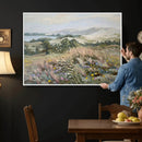 Katie Staples Hillside Canvas Wall Art — Coastal Wildflower by MyGreatCanvas | Canvas Wall Art Prints | Photo Prints & Wall Decor
