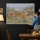 Childe Hassam Celia Thaxter Garden Canvas — 1890 American by MyGreatCanvas | Canvas Wall Art Prints | Photo Prints & Wall Decor