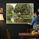 Anders Zorn Watercolor Canvas Print, Örtofta 1905 Swedish by MyGreatCanvas | Canvas Wall Art Prints | Photo Prints & Wall Decor