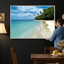 Puerto Rico Beach Paradise Wall Art – Tropical Coastal Print by MyGreatCanvas | Canvas Wall Art Prints | Photo Prints & Wall Decor