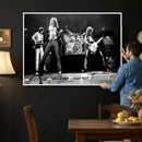 Led Zeppelin Live Concert Canvas Wall Art, Classic Rock Band Photography Print, Vintage Music Stage Performance Artwork by MyGreatCanvas | Canvas Wall Art Prints | Photo Prints & Wall Decor
