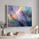 Colorful Abstract Canvas Wall Art Print, Vibrant Popup Color Art Print