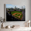 Chicago Cubs Baseball Team Print - Wrigley Field Stadium