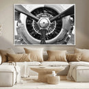 Vintage Airplane Wall Art Canvas Print by MyGreatCanvas | Canvas Wall Art Prints | Photo Prints & Wall Decor