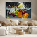 Kithen Vegetables World Wall Art Canvas Print