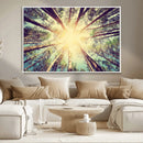 Tree and Sunshine Canvas Print