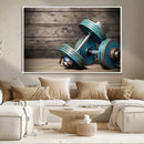 Dambell and Sport Wall Art Canvas Print by MyGreatCanvas | Canvas Wall Art Prints | Photo Prints & Wall Decor