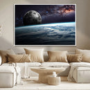 Space and Planet Canvas Print by MyGreatCanvas | Canvas Wall Art Prints | Photo Prints & Wall Decor