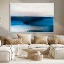 Dark Blue Abstract Wall Art Canvas Print by MyGreatCanvas | Canvas Wall Art Prints | Photo Prints & Wall Decor