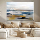 Abstract Landscape Wall Art Canvas | 3 Panel Modern Blue, by MyGreatCanvas | Canvas Wall Art Prints | Photo Prints & Wall Decor