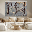 Abstract African Womens Art Canvas Print by MyGreatCanvas | Canvas Wall Art Prints | Photo Prints & Wall Decor