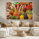 Spices Kitchen Wall Art Canvas Print by MyGreatCanvas | Canvas Wall Art Prints | Photo Prints & Wall Decor