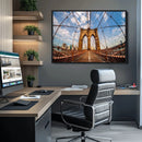 Brooklyn Bridge Manhattan Wall Art Canvas Print by MyGreatCanvas | Canvas Wall Art Prints | Photo Prints & Wall Decor