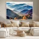 Mountains Forest Autumn Wall Art Canvas Print by MyGreatCanvas | Canvas Wall Art Prints | Photo Prints & Wall Decor