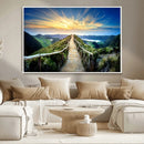 Mountain Landscape Wall Art Canvas Print
