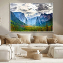 Yosemite Park Half Dome 3 Panel Canvas Print | Large Giclée by MyGreatCanvas | Canvas Wall Art Prints | Photo Prints & Wall Decor