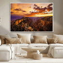 Mesmerizing Sunset from Grand Canyon Nal Park Wall Art,