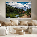 San Juan Nal Forest Wall Art Landscape Canvas Print
