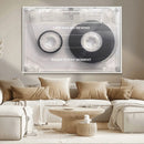 Vintage Cassette Tape Canvas Wall Art - Inspirational 'Life by MyGreatCanvas | Canvas Wall Art Prints | Photo Prints & Wall Decor