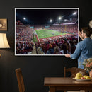 Washington-Grizzly Stadium Canvas Print, American Football