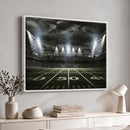 American Football Stadium Wall Art Canvas Print, Stadium