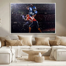 American Football Wall Art Canvas Print, Stadium Sport Wall by MyGreatCanvas | Canvas Wall Art Prints | Photo Prints & Wall Decor