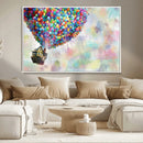 Up Pixar Poster, Look Up Pixar Wall Art, Up Pixar Canvas,