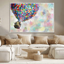 Up Pixar Poster, Look Up Pixar Wall Art, Up Pixar Canvas,