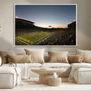Oregon Ducks Football Team Print - Eugene Autzen Stadium