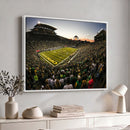 Oregon Stadium Canvas Wall Art - Captivating Game Day Scene