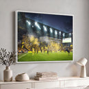 Columbus Crew Stadium Match Triple Canvas Wall Art - Dynamic