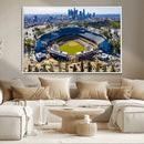 Los Angeles Dodgers Dodger Stadium Wall Art Canvas Print - by MyGreatCanvas | Canvas Wall Art Prints | Photo Prints & Wall Decor