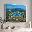 Los Angeles Dodgers Wall Art Canvas, Dodger Stadium Wall Art