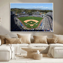 Los Angeles Dodgers Dodger Stadium Wall Art Canvas Print -