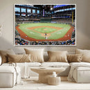 Texas Rangers Baseball Team Print - Arlington Globe Life