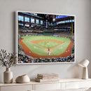 Texas Rangers Baseball Team Print - Arlington Globe Life