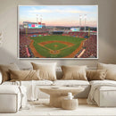 Cincinnati Reds Baseball Print Canvas- Cincinnati