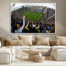 Boca Juniors Soccer Team Print - Buenos Aires Bombonera by MyGreatCanvas | Canvas Wall Art Prints | Photo Prints & Wall Decor