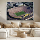 Michigan Wolverines Football Team Print - Ann Arbor Michigan