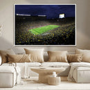 Michigan Wolverines Football Canvas Wall Decor, Football